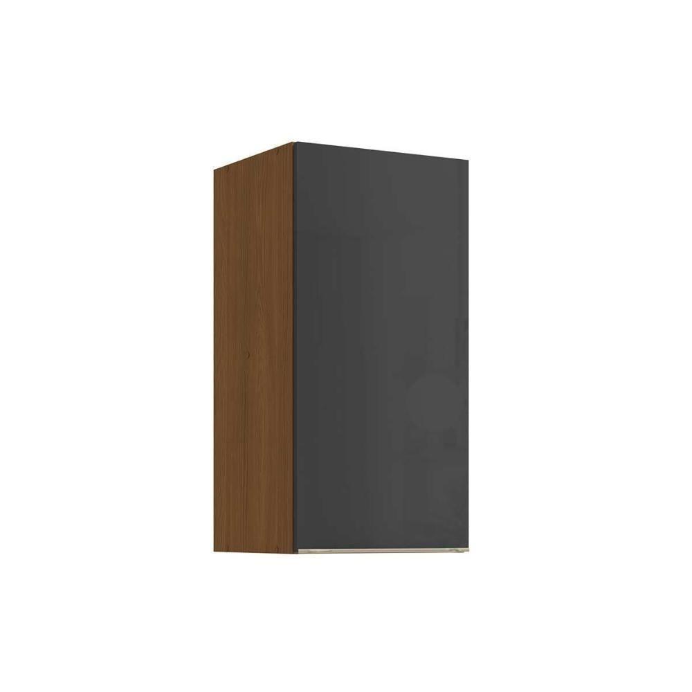 Armário Aéreo P- Cozinha Vibra T642 C- 1 Porta 40cm Canela-grafite Lacca - Kappesberg - 1