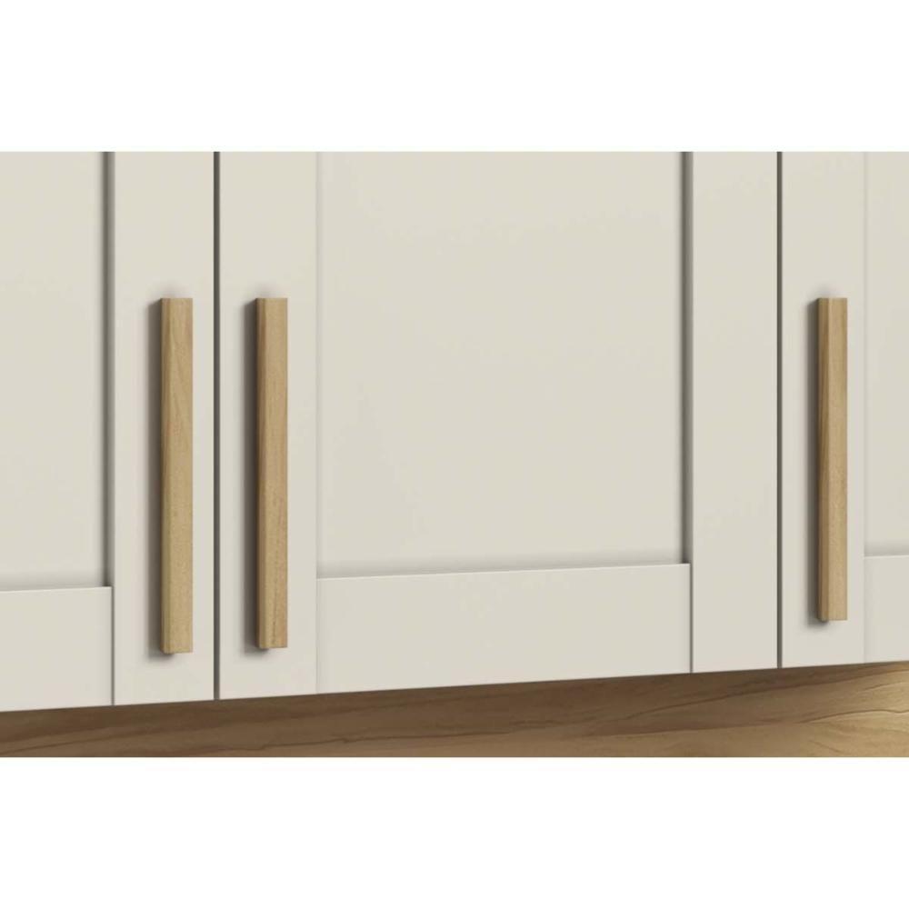 Armário Aéreo P- Cozinha Riesling C- 3 Portas E Prateleira 120cm Amendoa-off White - Ronipa - 5