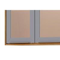 Armário Aéreo P- Cozinha Brilhante C- 2 Portas 120cm Cinamomo-off White - Mgm - 3