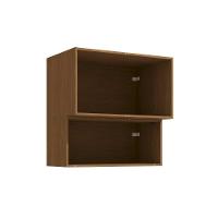 Armário Aéreo P- Cozinha Vibra T647 C- 3 Portas (1 C- Vidro) 80cm Canela-verde Pistache Lacca - Kappesberg