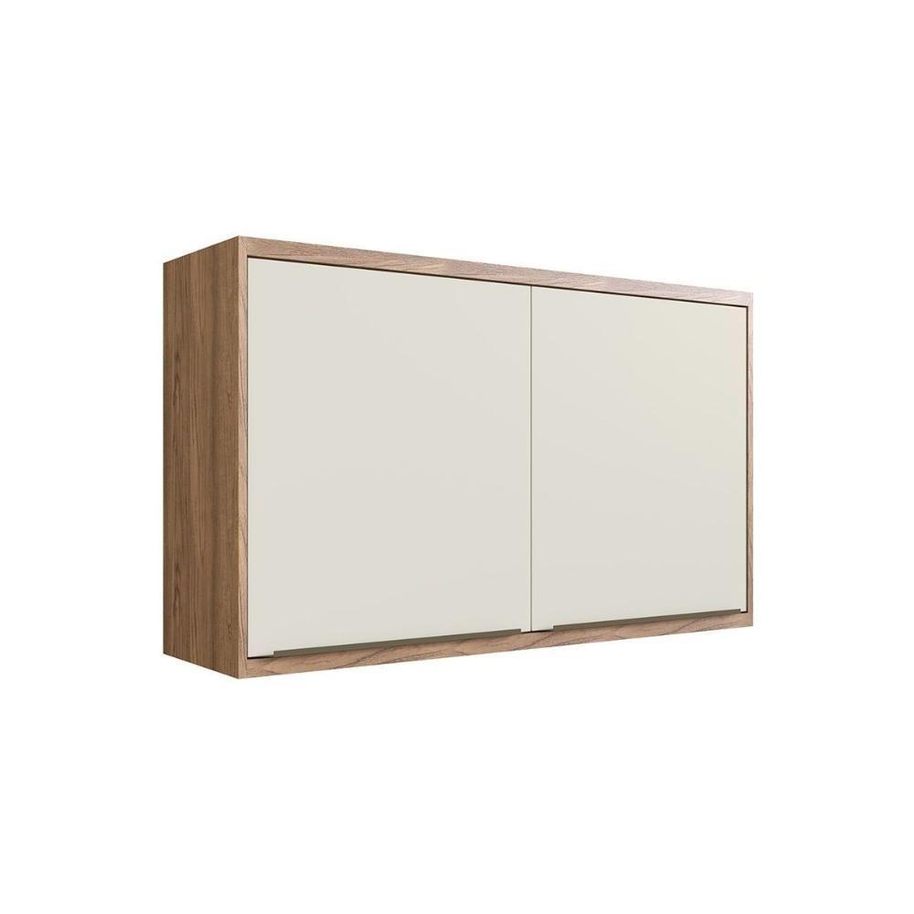 Armário Aéreo P- Cozinha Versalis Ph 3045 C- 2 Portas 120cm Freijo-cinza Argila - Herval - 1