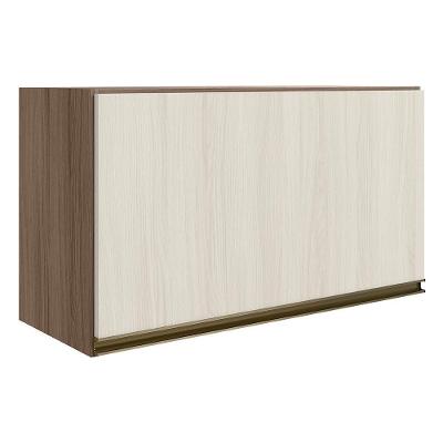 Armario Aereo Basc Mdf 60 Cm Kali 16337 Carvalho Toq Bianco Toq Nicioli Carvalho Toq Bianco Toq
