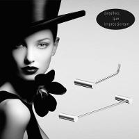 Kit De Acessórios Para Banheiro Alto Brilho 2 Peças Grego Metal 2010or - 2