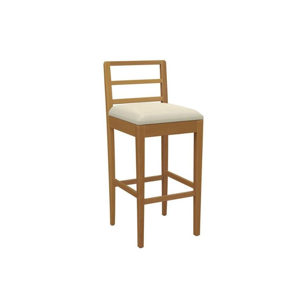 Banqueta Sala De Jantar Sofia Madeira Maciça 1bmm006ca 1 Un Carvalho-linho Bege Argila - Kappesberg - 1