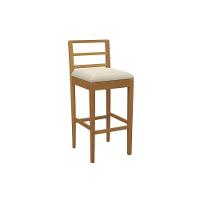 Banqueta Sala De Jantar Sofia Madeira Maciça 1bmm006ca 1 Un Carvalho-linho Bege Argila - Kappesberg - 1