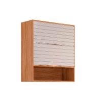 Armário Aéreo Cozinha Modulado Esplendida C- 2 Portas Basculantes 80cm Cinamomo-off White - Mgm - 1