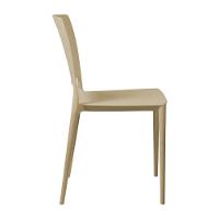 Cadeira Empilhável Saturno Areia Em Polipropileno Acrilys - 2