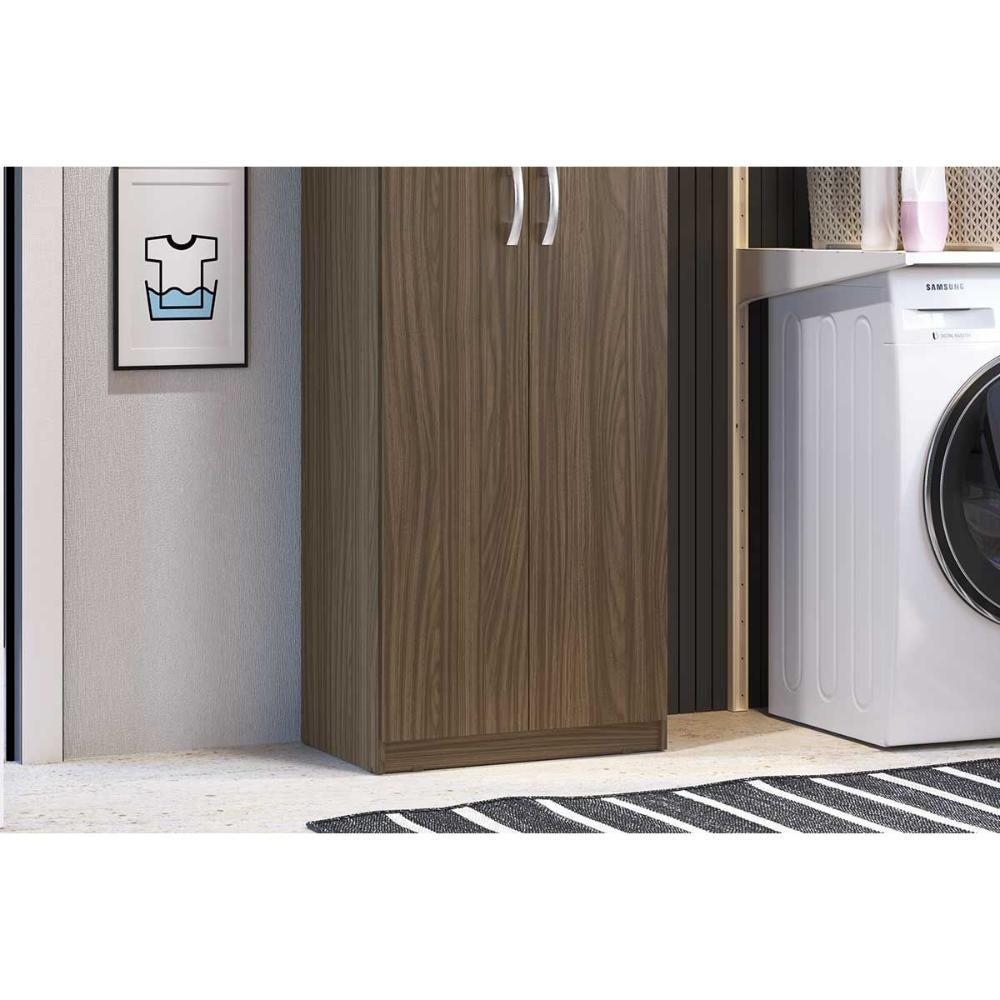 Armário Multiuso Lavanderia Ph 1711 C- 2 Portas Branco - Herval - 9