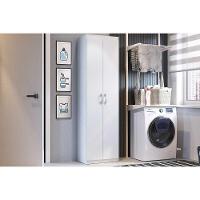Armário Multiuso Lavanderia Ph 1711 C- 2 Portas Branco - Herval - 1