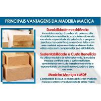 Cadeira Sala De Jantar Dafne Kit 4 Un Madeira Capuccino-suede Creme - Rufato