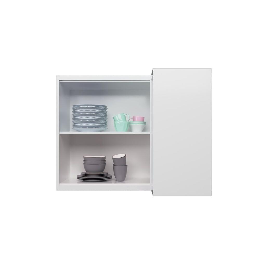 Armário Aéreo P- Cozinha évora Ph 3125 Canto Reto C- 1 Porta E 2 Nichos 92,5cm Branco - Herval - 3