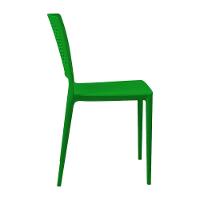 Cadeira Empilhável Vênus Verde Em Polipropileno Acrilys - 2