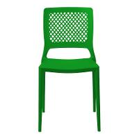 Cadeira Empilhável Vênus Verde Em Polipropileno Acrilys - 3