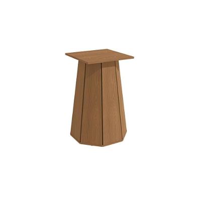 Base Mesa De Jantar Jade Ba54 Madeirado S- Tampo Canela - Kappesberg