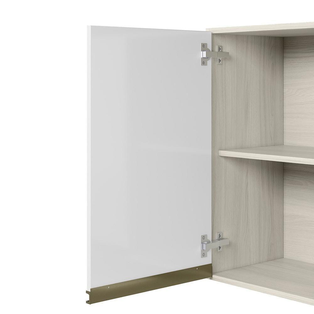 Armario Aereo 1 Porta Mdf 35 Cm Kali 16089 Bianco Toq Branco Uv Nicioli Bianco Toq Branco Uv - 5