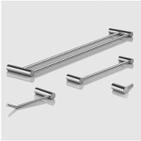 Kit Acessórios Para Banheiro Escovado 4 Peças Grego Metal 2060or - 3