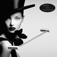 Porta Toalha Toalheiro De Rosto Para Banheiro Alto Brilho Orion 30cm - 2