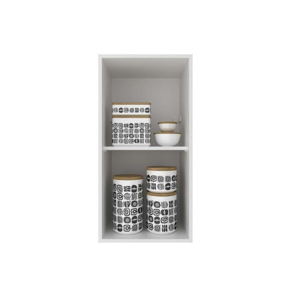 Armário Aéreo P- Cozinha Cz-3315 C- 1 Porta 40cm Branco - Tecno Mobili - 3