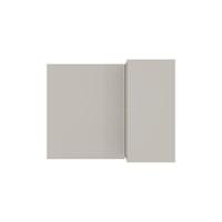 Armário Aéreo P- Cozinha Amsterdam Ph 3106 Canto Reto C- 1 Porta E 2 Nichos 92,5cm Grafite - Herval - 2