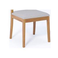 Cadeira Sala De Jantar Buriti Kit 2 Un Carvalho-linho Cinza-tela - Cimol - 5