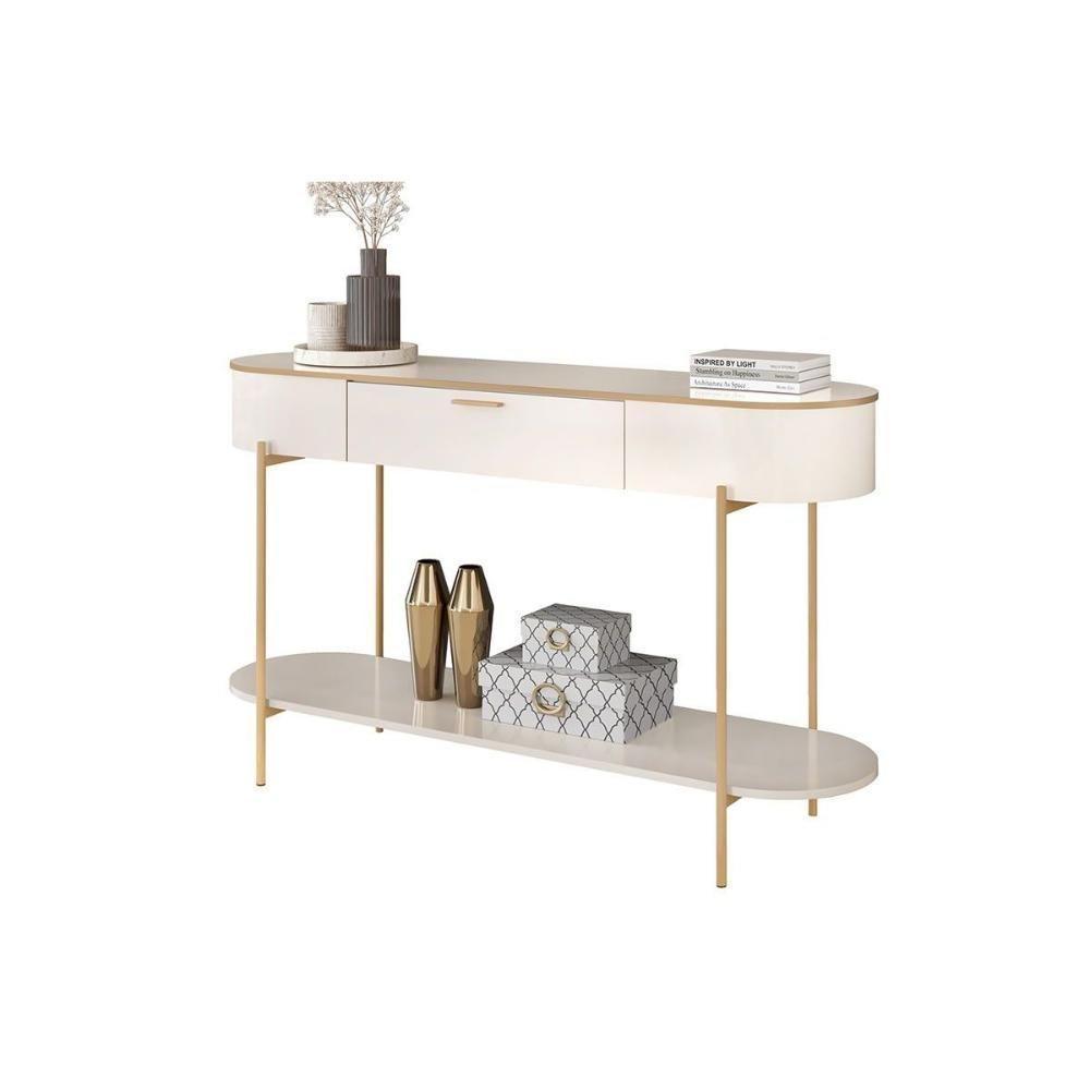 Aparador De Sala Jantar Caren C- 1 Gaveta Bali-quartzo - Dj Móveis - 3