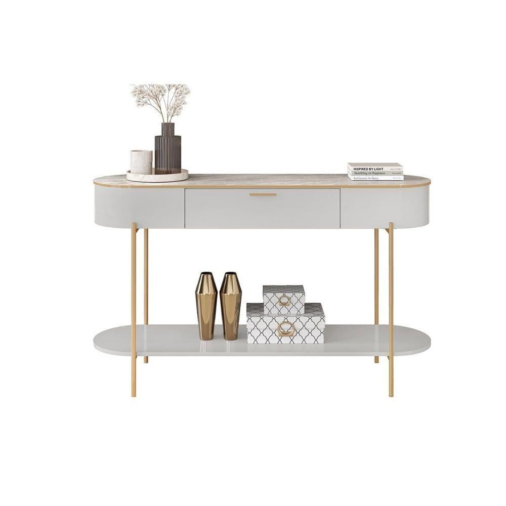 Aparador De Sala Jantar Caren C- 1 Gaveta Bali-quartzo - Dj Móveis - 8