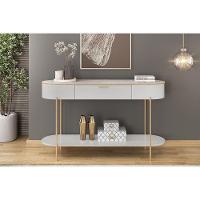 Aparador De Sala Jantar Caren C- 1 Gaveta Bali-quartzo - Dj Móveis - 1