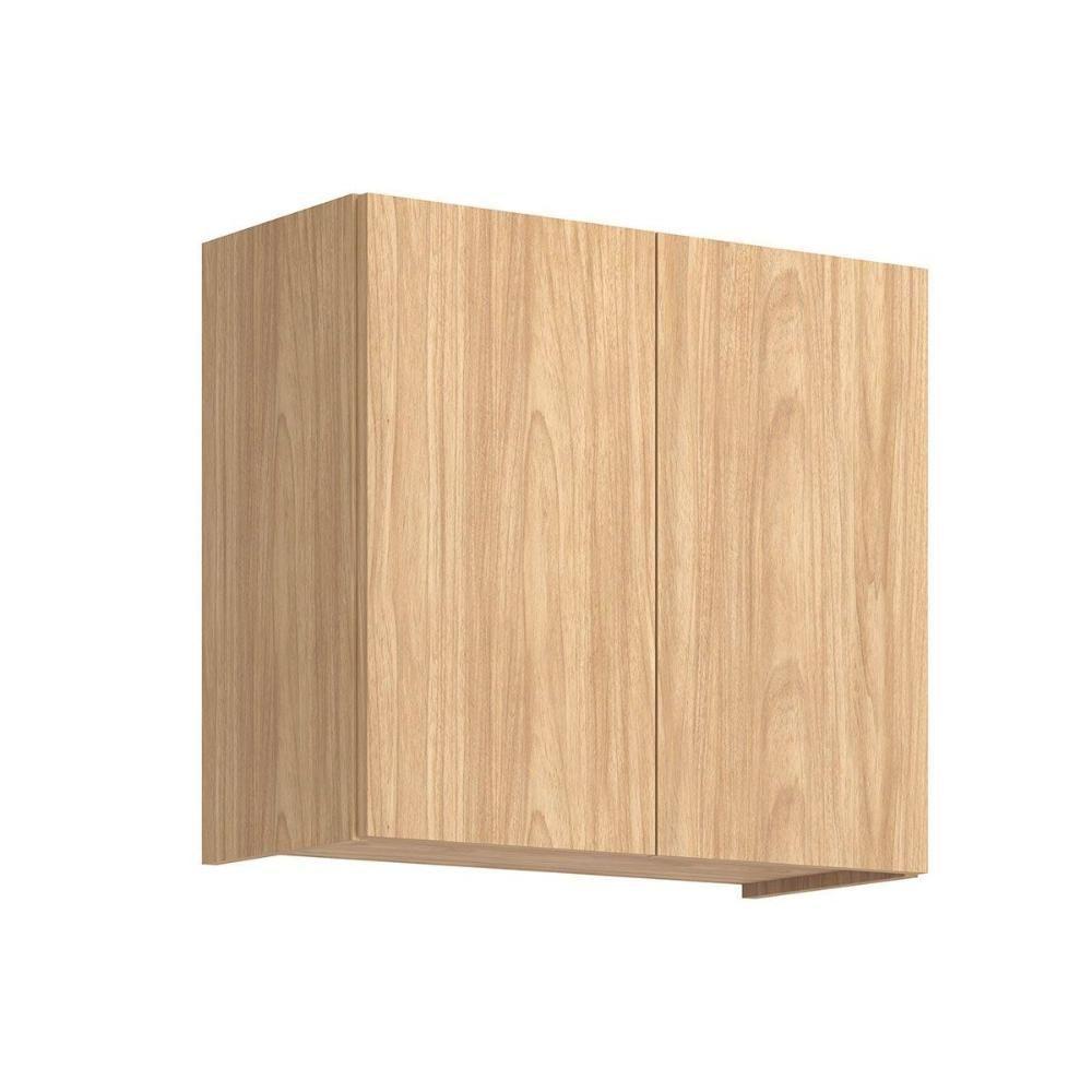 Armário De Cozinha Modulado Rebeca C- 2 Portas 70cm Mel - Movelbento - 1