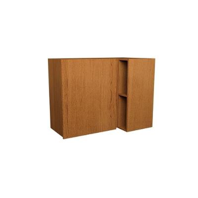 Armário Aéreo P- Cozinha Denver Ph 3106 Canto Reto C- 1 Porta Ripada E 2 Nichos 92,5cm Freijo Rocks - Herval