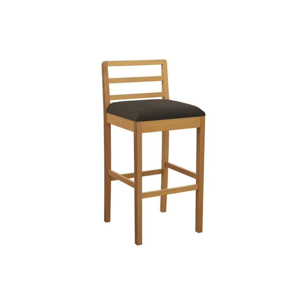 Banqueta Sala De Jantar Sofia Madeira Maciça 1bmm006ca 1 Un Carvalho-boucle Chocolate - Kappesberg - 1