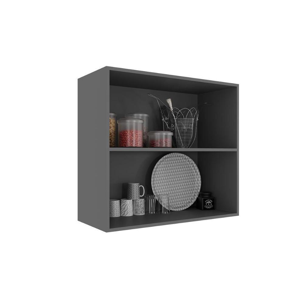 Armário Aéreo P- Cozinha Amsterdam Ph 3103 C- 2 Portas 80cm Off White - Herval - 4