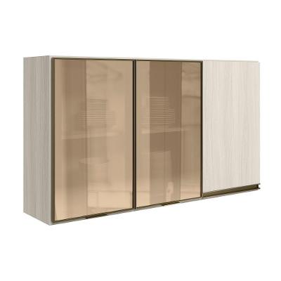 Armario Aereo 3p Vid Mdf 120cm Kali 1219764 Bianco Toq Bianco Toq Nicioli Bianco Toq Bianco Toq