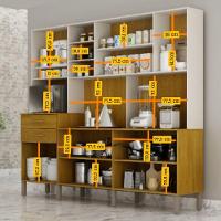 Armário Cozinha Lira Plus 9 Portas 2 Gvts Nicho Mobilihouse Off White Acetinado/cinamomo - 6