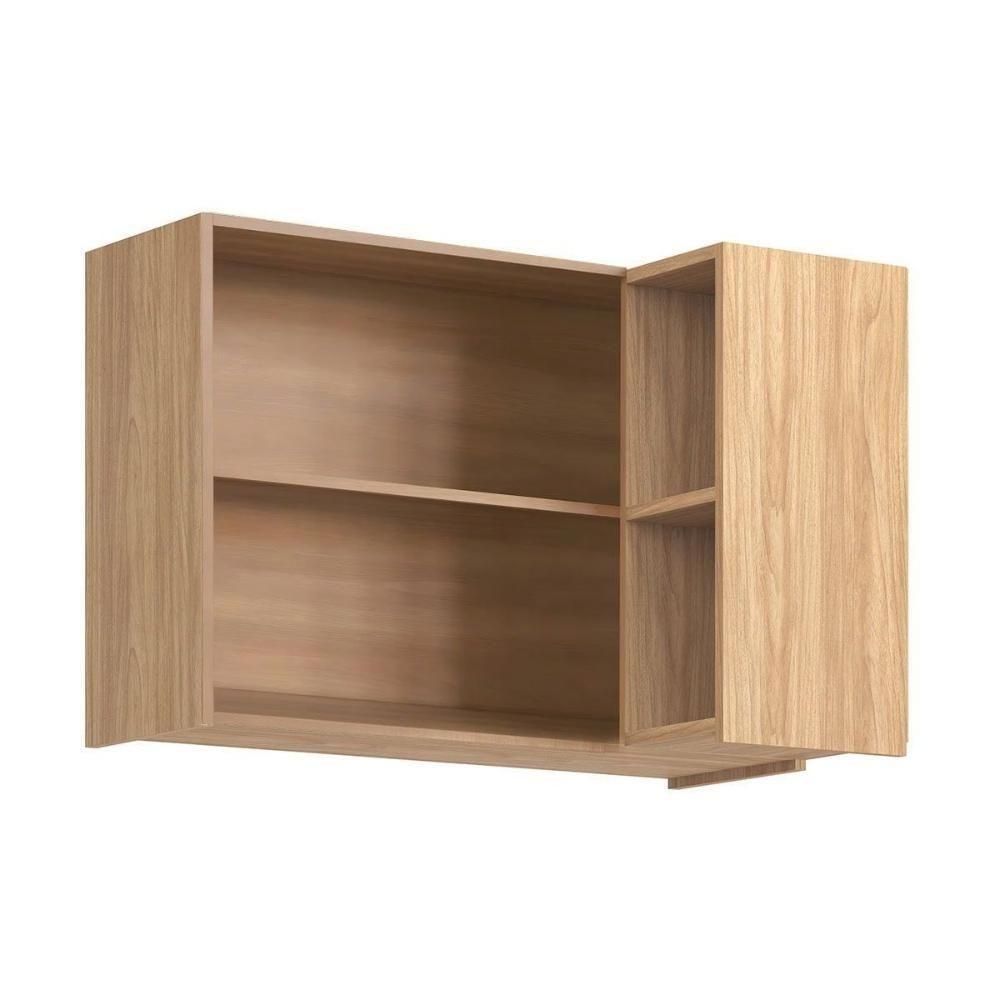 Armário Aéreo Cozinha Modulado Rebeca C- 1 Porta Canto 94cm Mel - Movelbento - 4