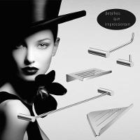 Kit Acessórios Para Banheiro Escovado 5 Peças Grego Metal 2102or - 2