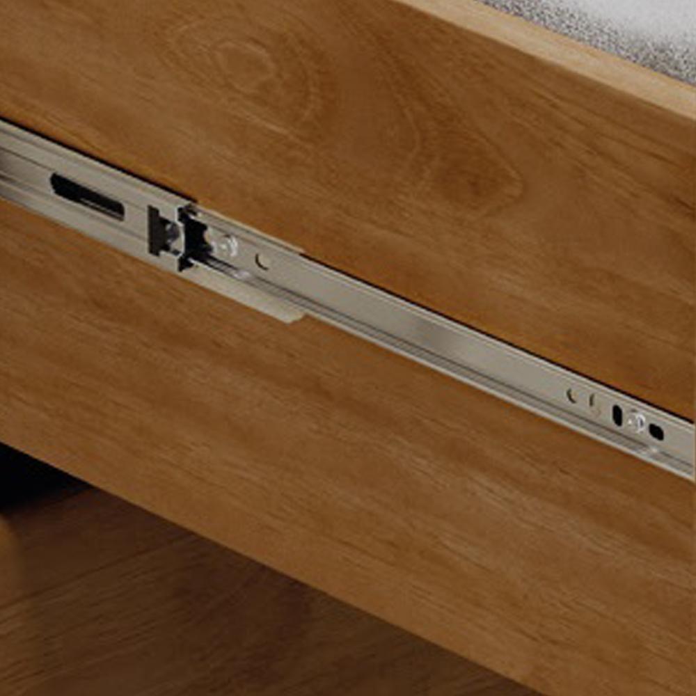 Armário De Cozinha Rústico Com Cristaleira 4 Portas 2 Gavetas Lazuli F06 Freijó - Lyam Decor - 9