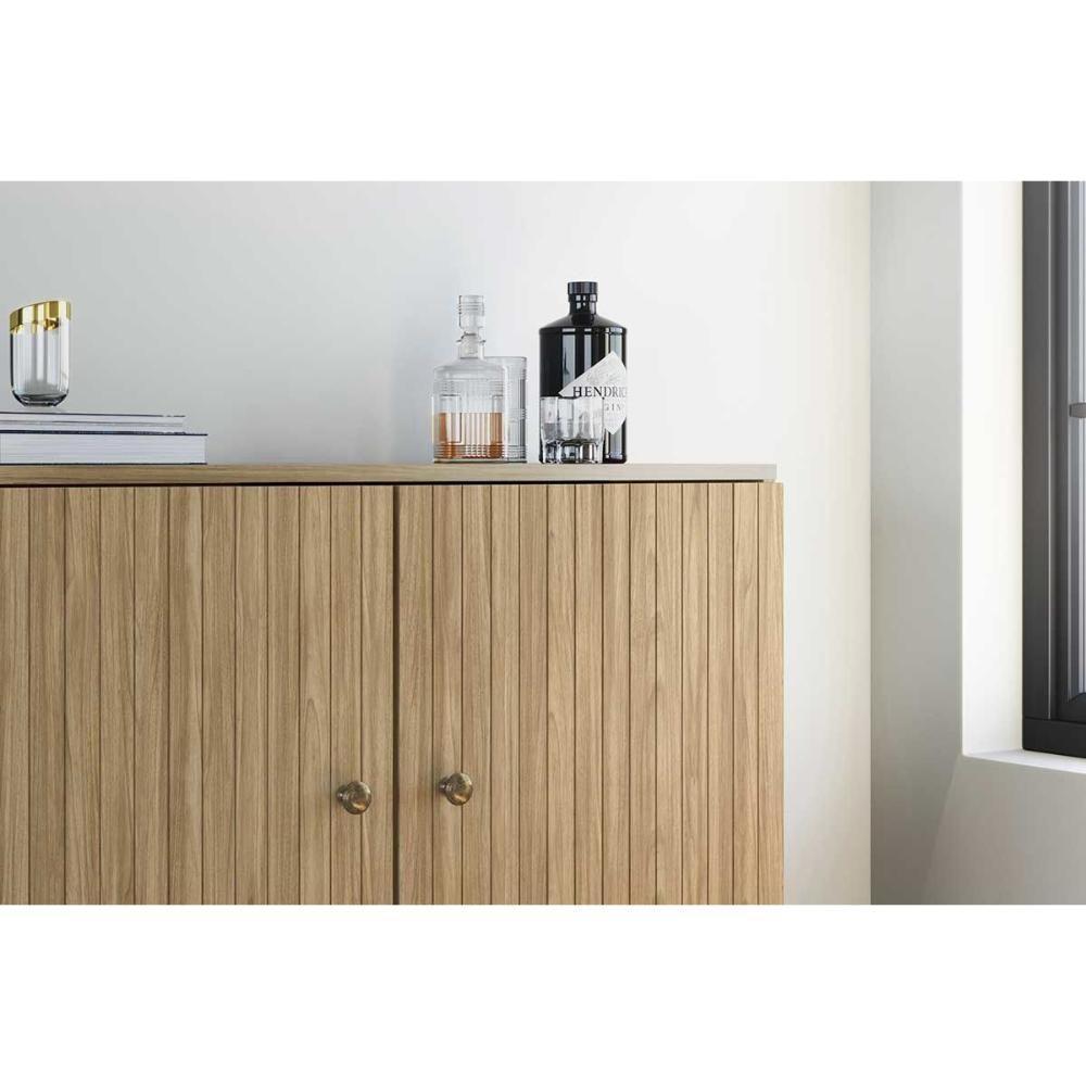 Aparador De Sala Jantar Mb 1062 C- 2 Portas Mel-off White - Movelbento - 8