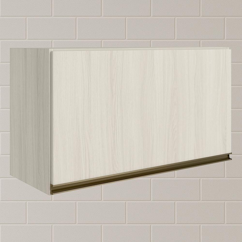 Armario Aereo Basc Mdf 60 Cm Kali 16337 Bianco Toq Bianco Toq Nicioli Bianco Toq Bianco Toq - 2