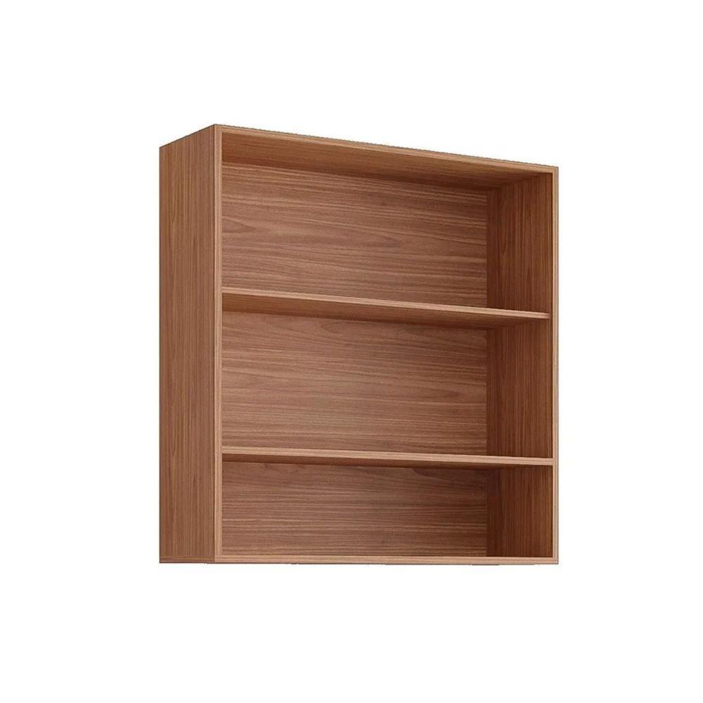 Armário De Cozinha Modulado Esplendida C- 2 Portas Basculantes 80cm Cinamomo-titanium - Mgm - 3