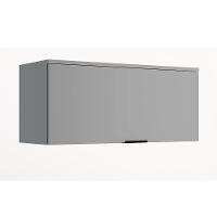 Armário De Cozinha Modulado Alpha 2503 C- 1 Porta Basculante 80cm Cinza - Carraro - 1