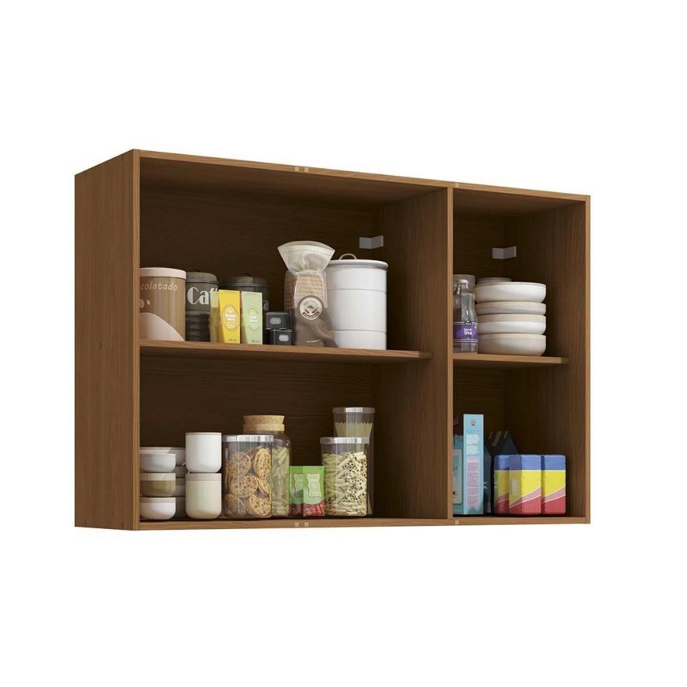 Armário Aéreo P- Cozinha Vibra T648 C- 3 Portas 120cm Canela-verde Pistache Lacca - Kappesberg - 3