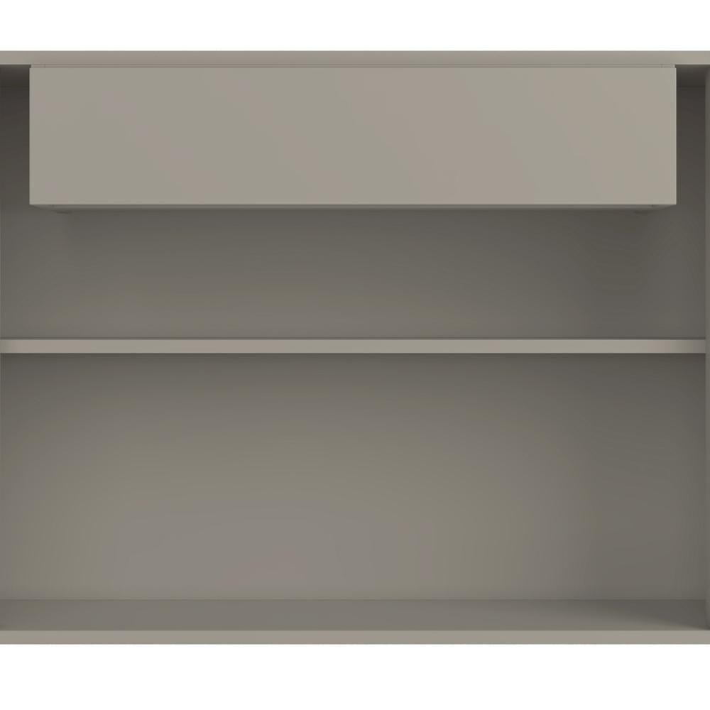Buffet Sala De Jantar 2 Portas Brise 1 Gaveta Pés Industrial Dourado Naim I03 Grigio - Lyam - 6