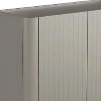 Buffet Sala De Jantar 2 Portas Brise 1 Gaveta Pés Industrial Dourado Naim I03 Grigio - Lyam - 8