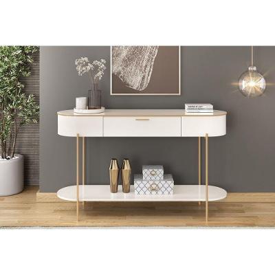 Aparador De Sala Jantar Caren C- 1 Gaveta Off White-off White - Dj Móveis