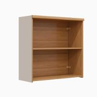 Armário Suspenso Cozinha Aéreo 2 Portas 80cm Gris Jequitibá - 3