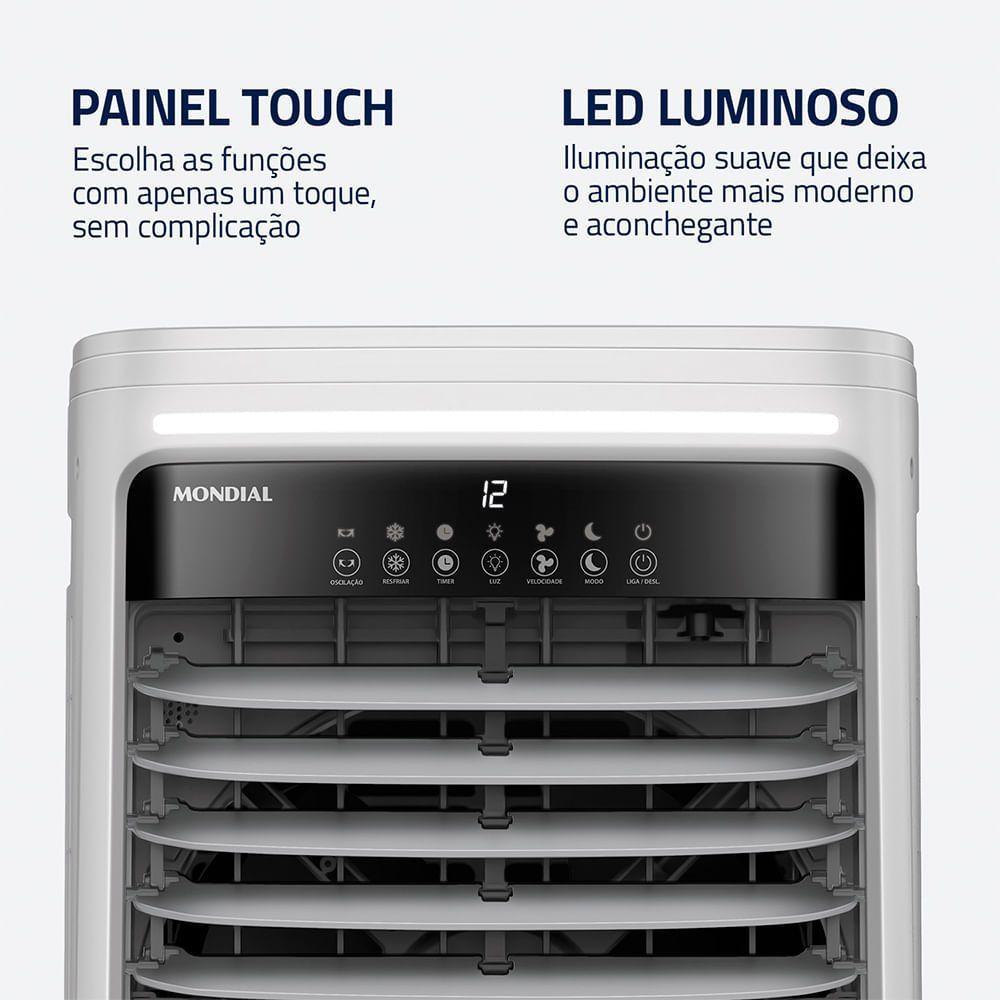 Climatizador Wind Turbo Mondial Branco 150W CL-25L 110V - 7