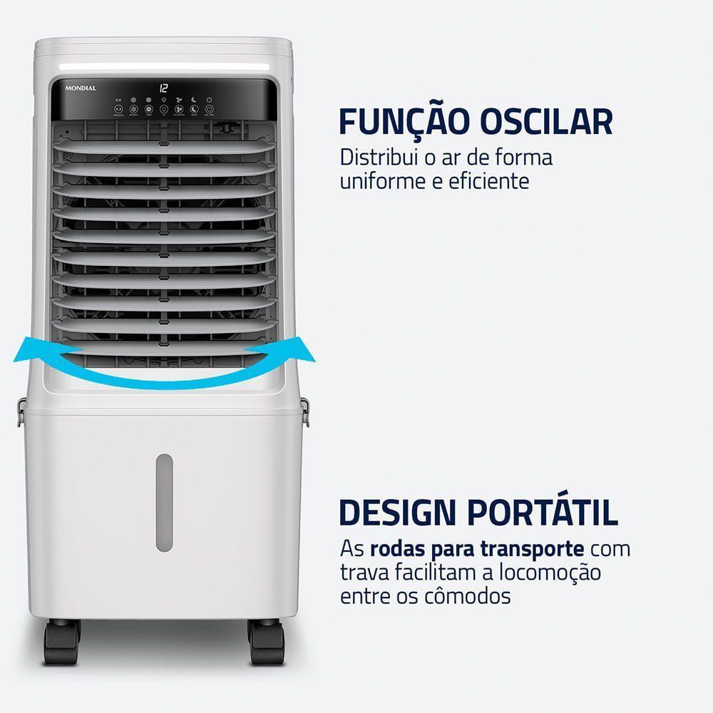 Climatizador Wind Turbo Mondial Branco 150W CL-25L 110V - 9
