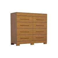 Cômoda Casal Nalu C- 8 Gavetas Cinamomo - Acp - 1