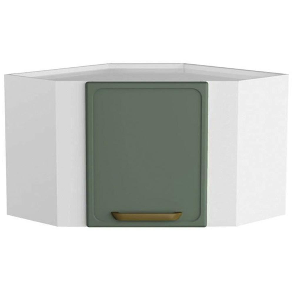 Armário Aéreo P- Cozinha Bella Canto C- 1 Porta Verde - Bertolini - 1