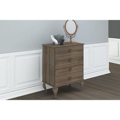 Cômoda Casal Cl 4009 C- 4 Gavetas Rustico - Movelbento